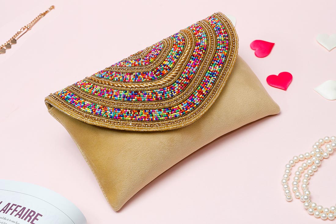 Bohemian Embroidered Hand Purse Order Now