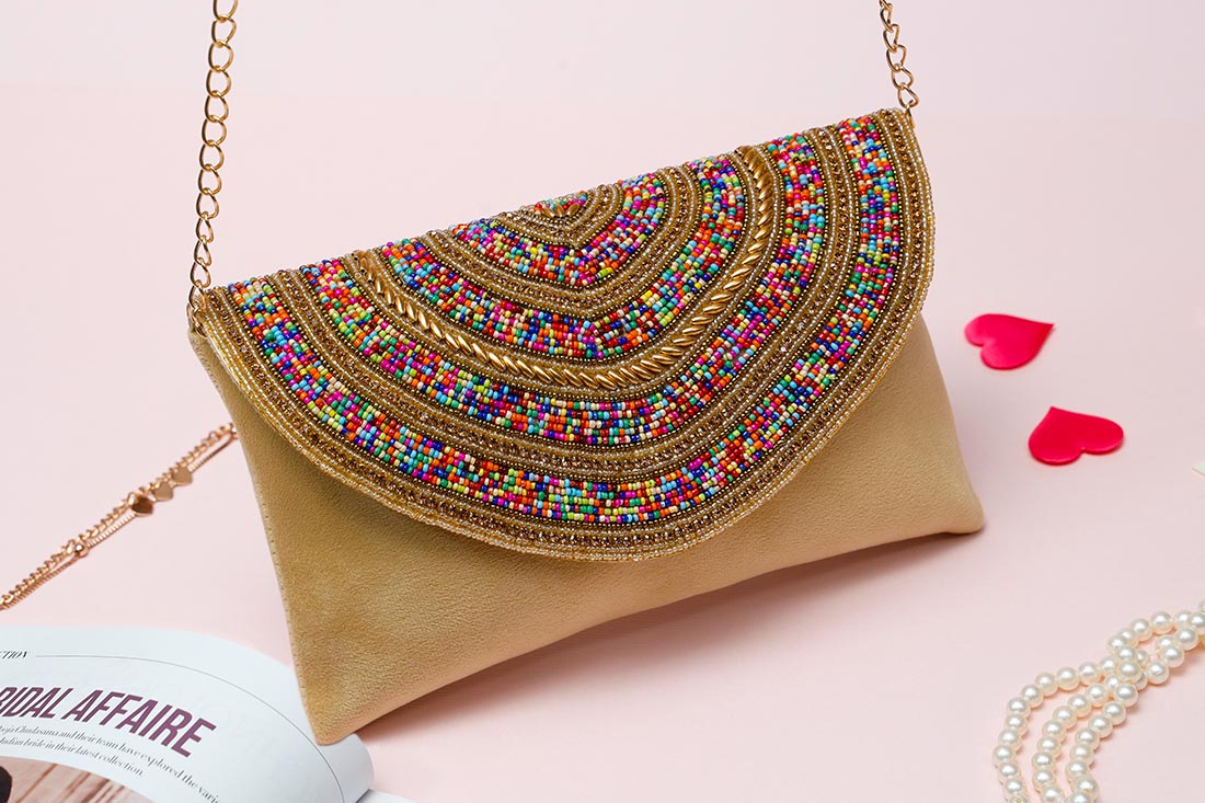 Bohemian Embroidered Hand Purse