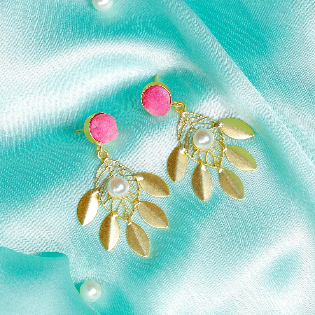 Send Brass Drop Earrings Online