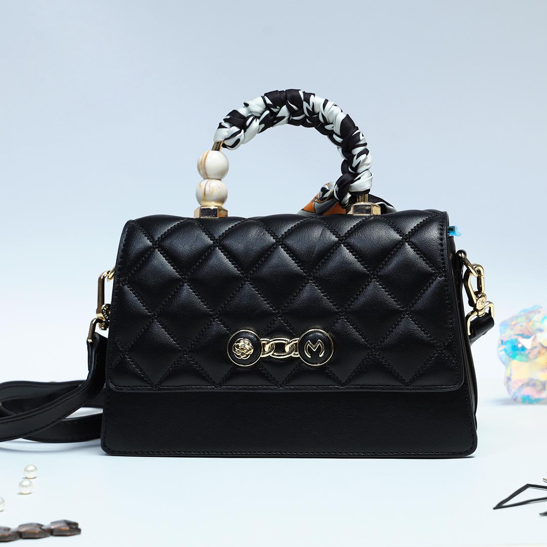 Chic Black Statement Purse