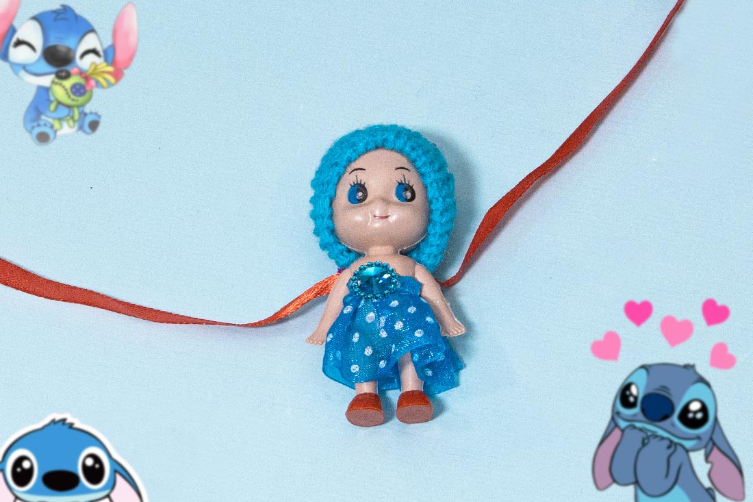 Order Cute doll rakhi Online