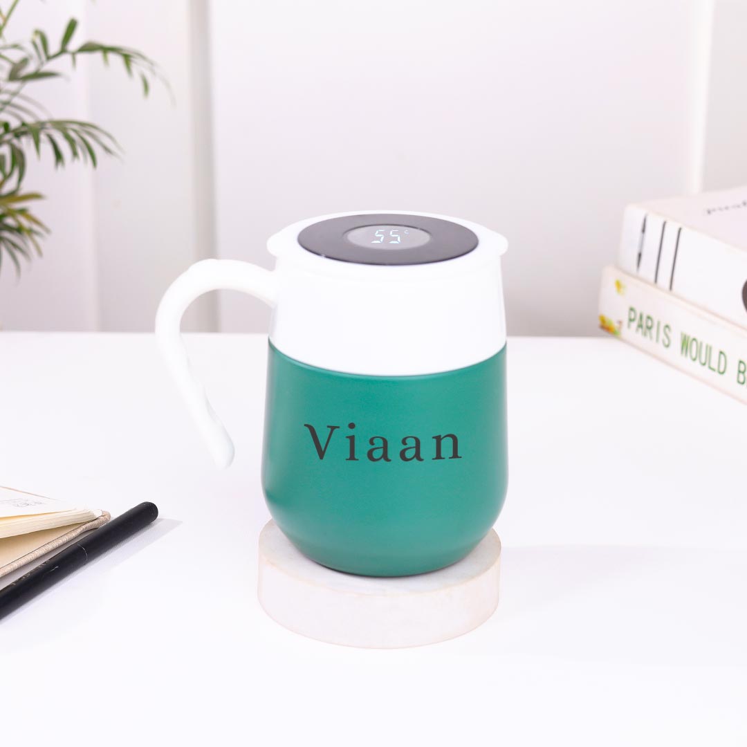 "Dream Big" Teal Green Mug