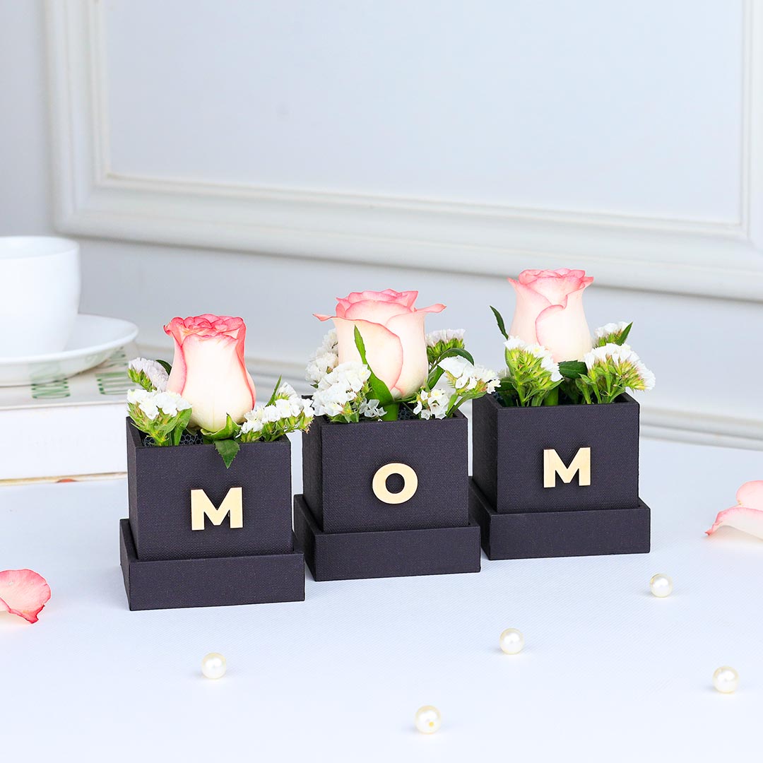 Elegant Pink Blooms For MOM Send Now