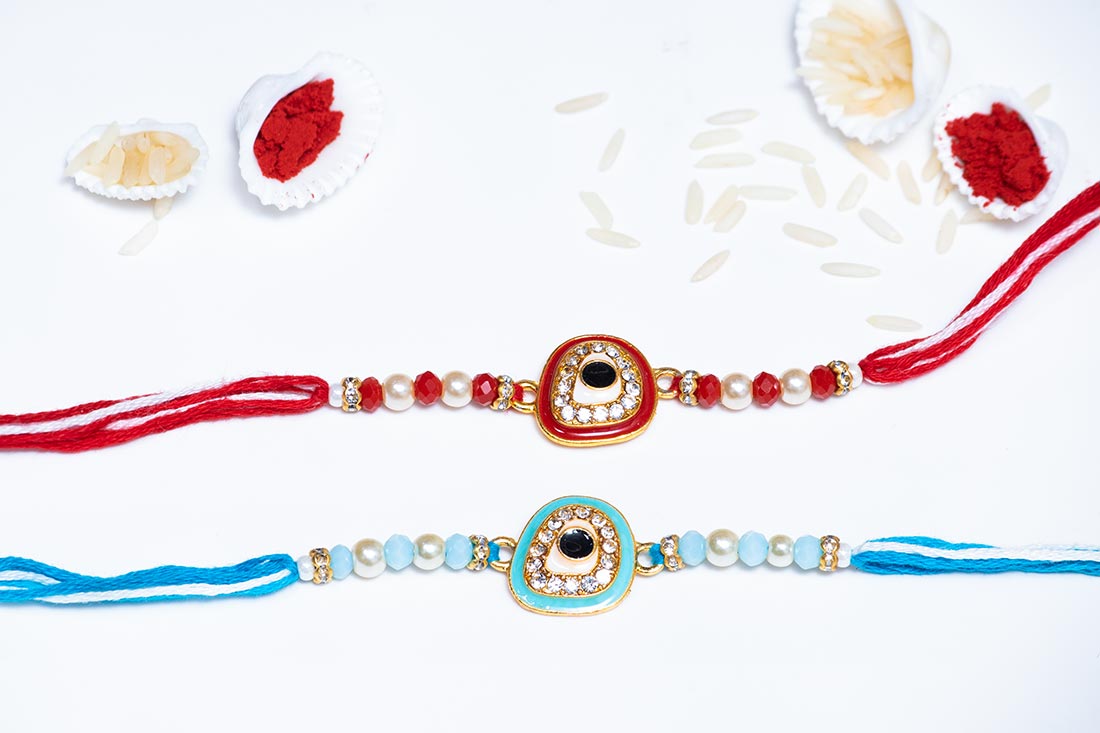 Buy Evangelizing evil eye rakhi