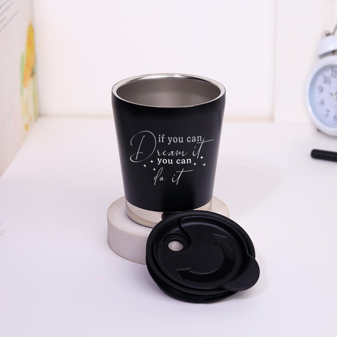 Everyday Solid Black Sipper