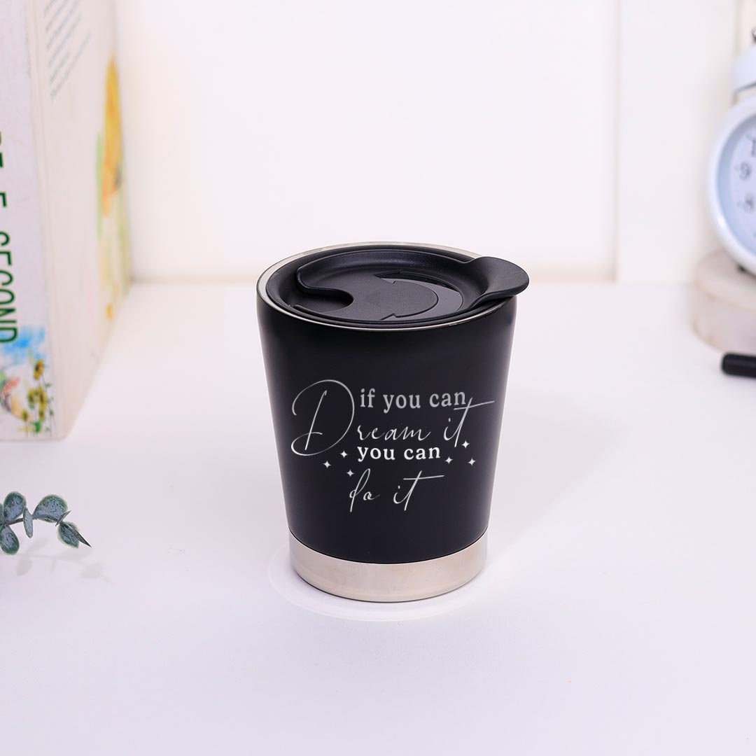 Everyday Solid Black Sipper