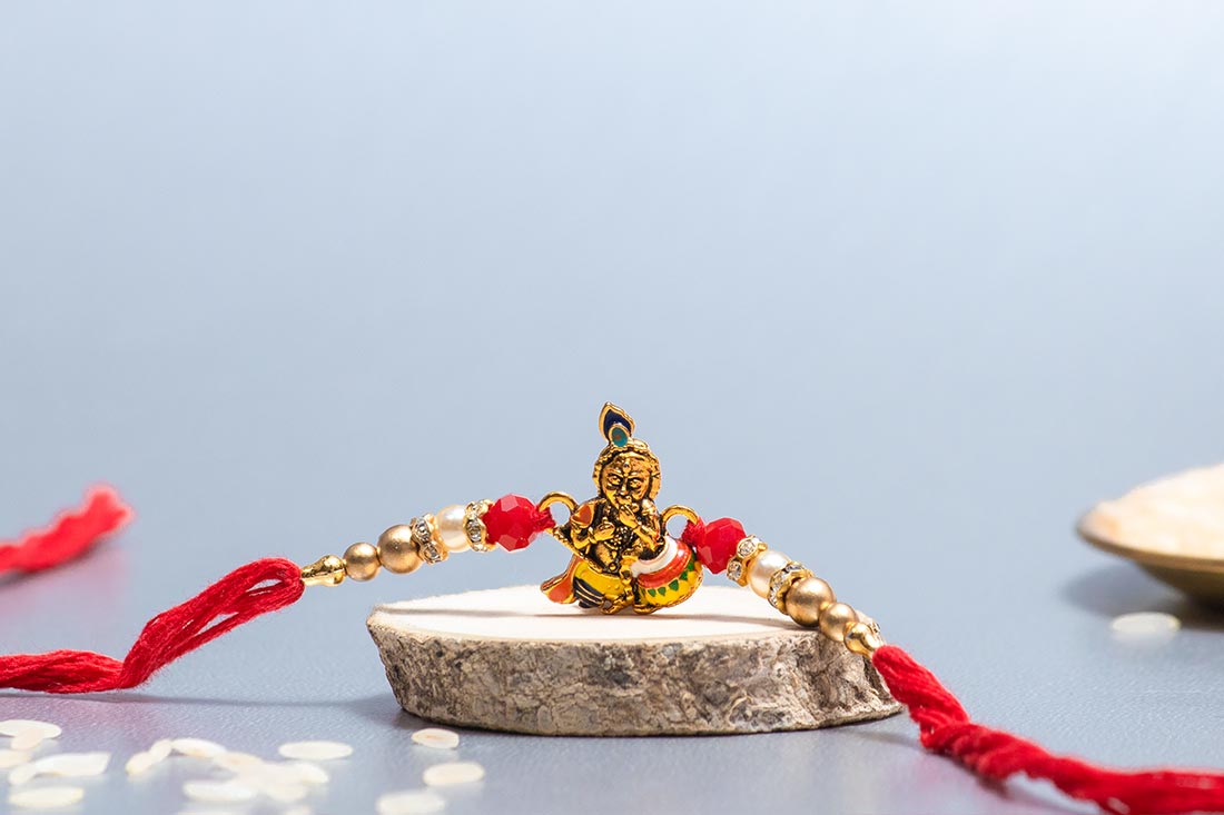 Ganesha Rakhi Set