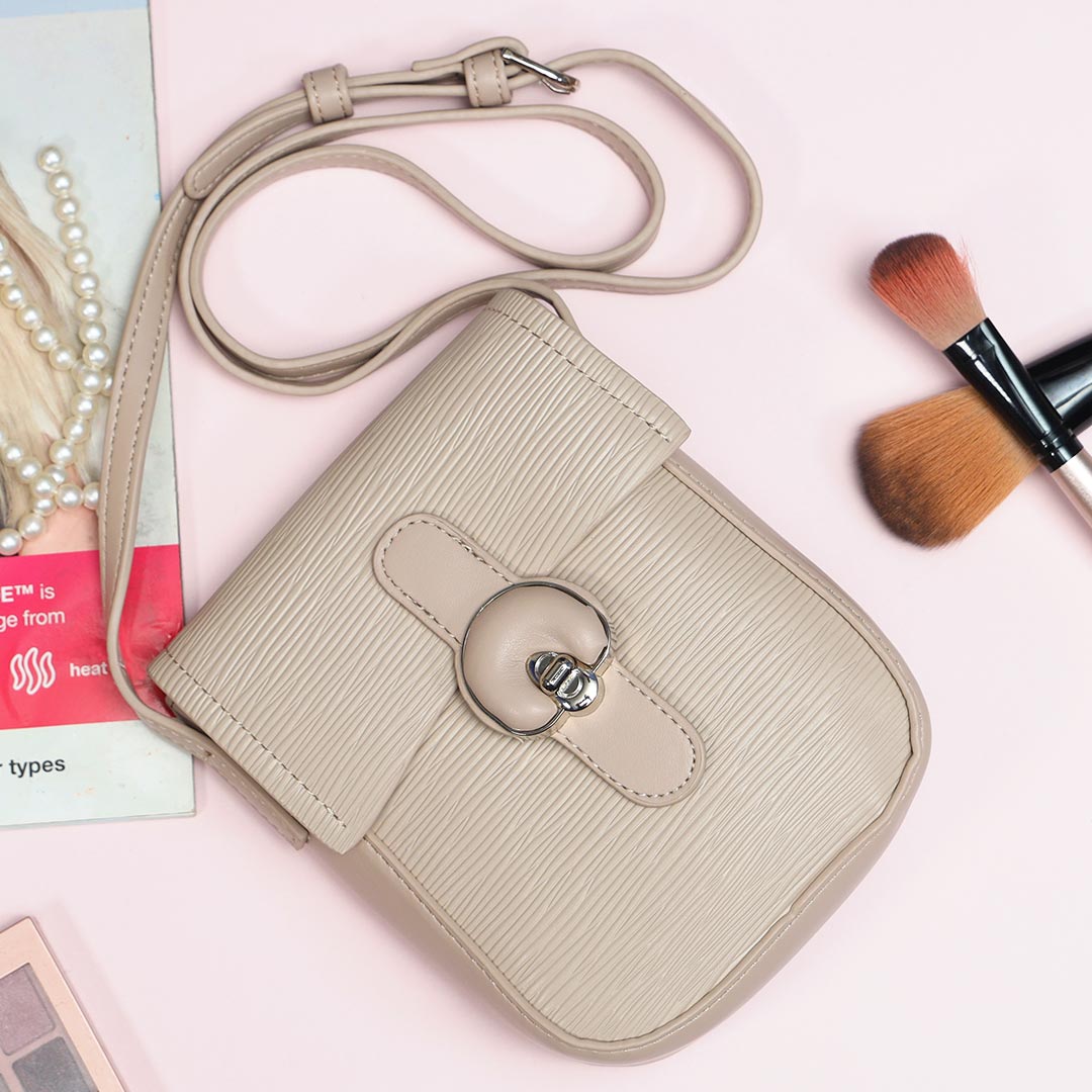 Grey Crossbody Mobile Bags