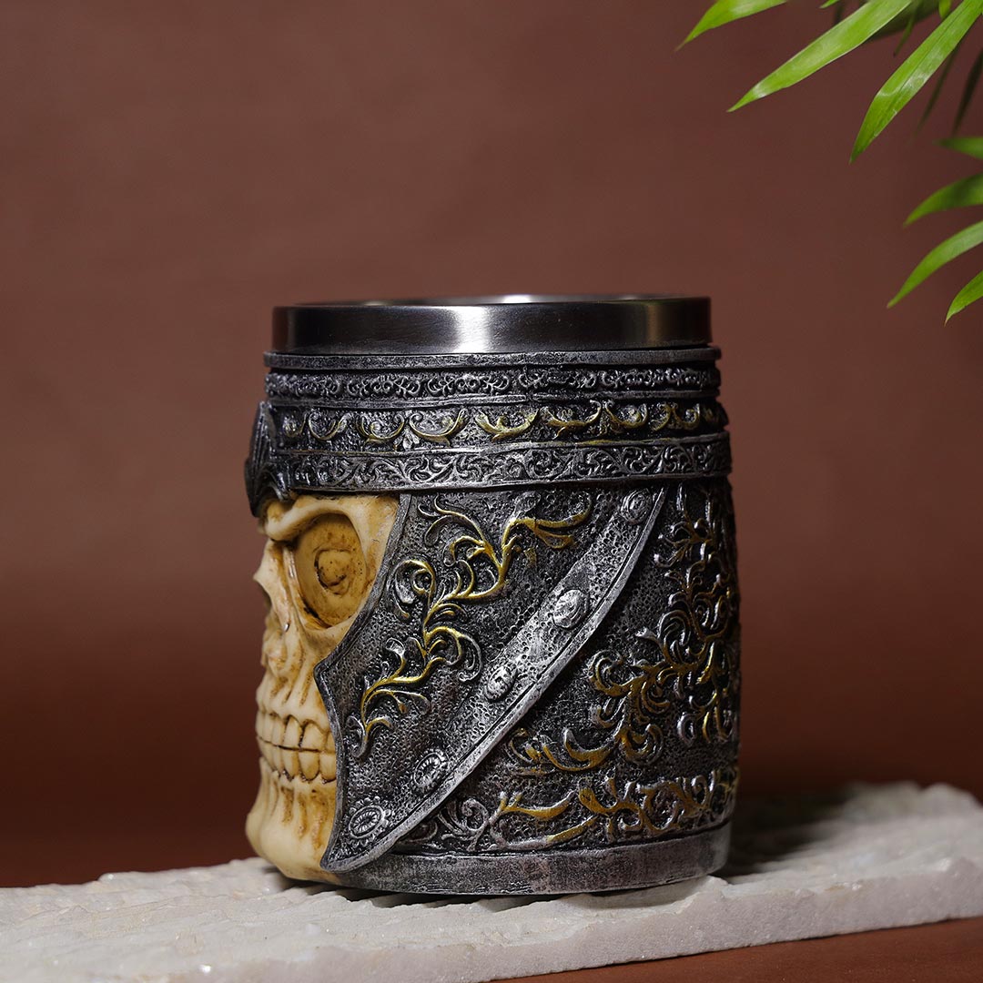 Half Skull Coffee Mug