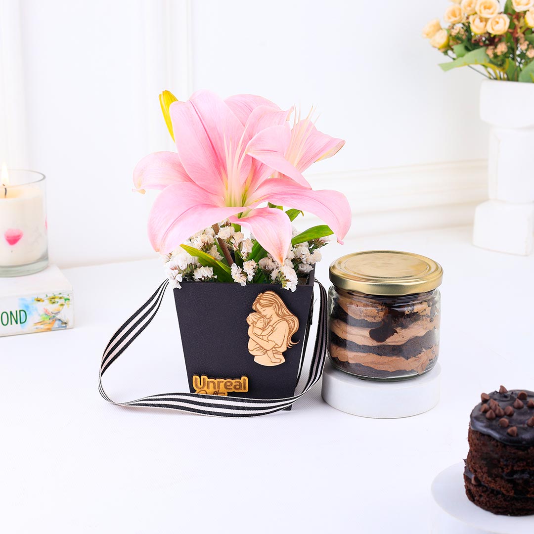 Lily and Chocolate Combo