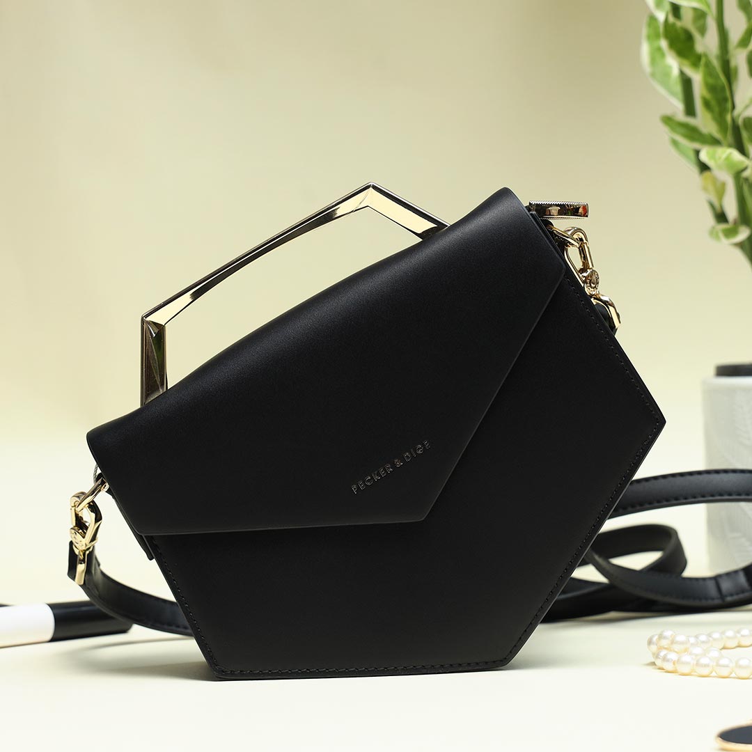 Luxury Black Party Purse