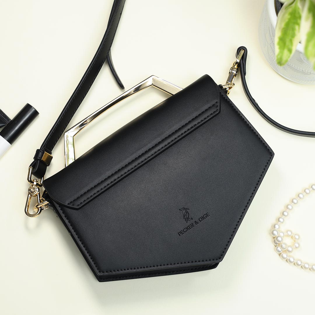 Luxury Black Party Purse