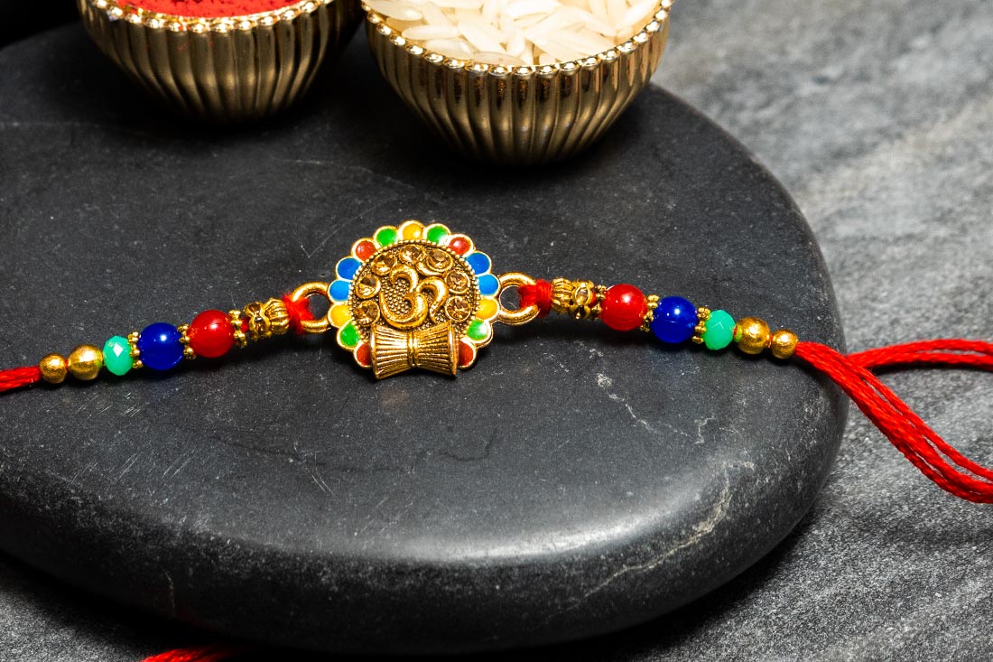 Om Sterling Rakhi