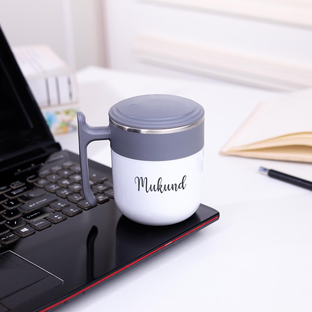 Open Handle Coffee Mug
