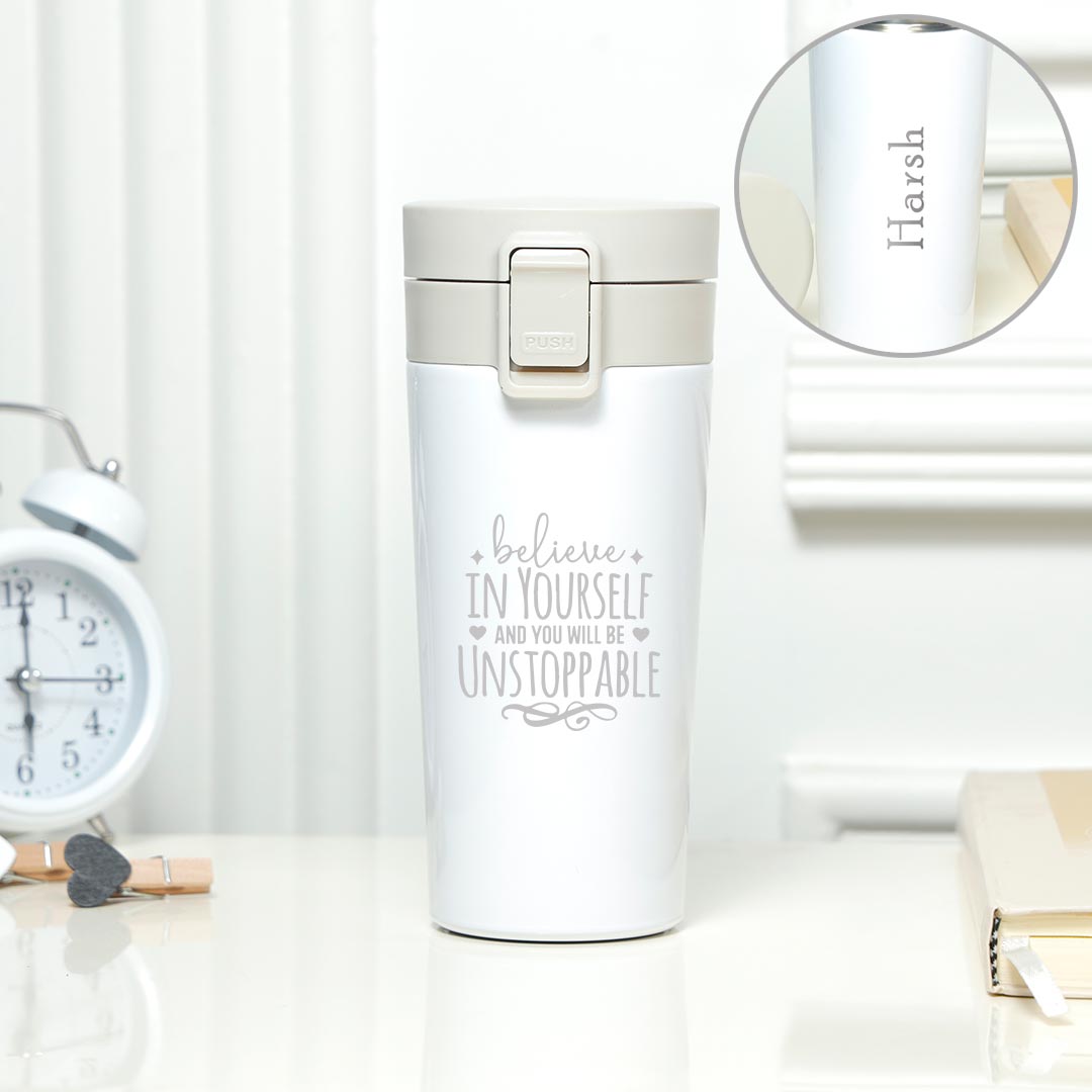 Buy Personalized Believe Yourself Tumbler Online