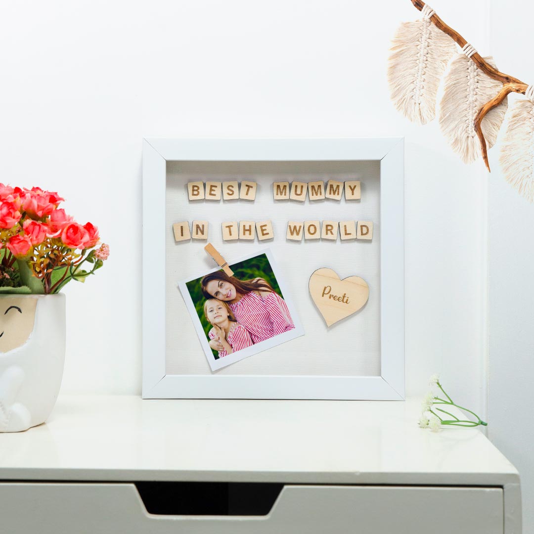 Personalized Best Mummy In The World Photo Frame Online