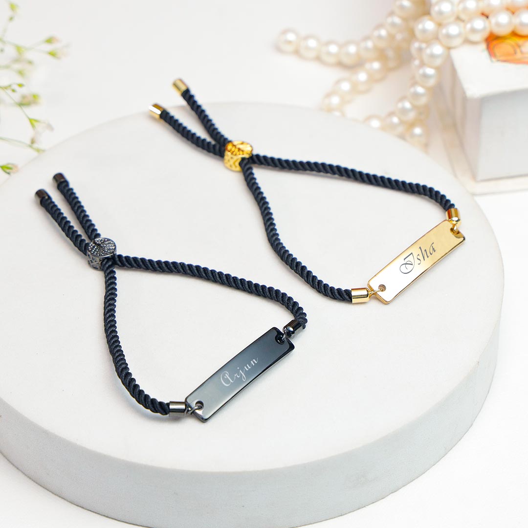Personalized Couple Bracelet Buy Online