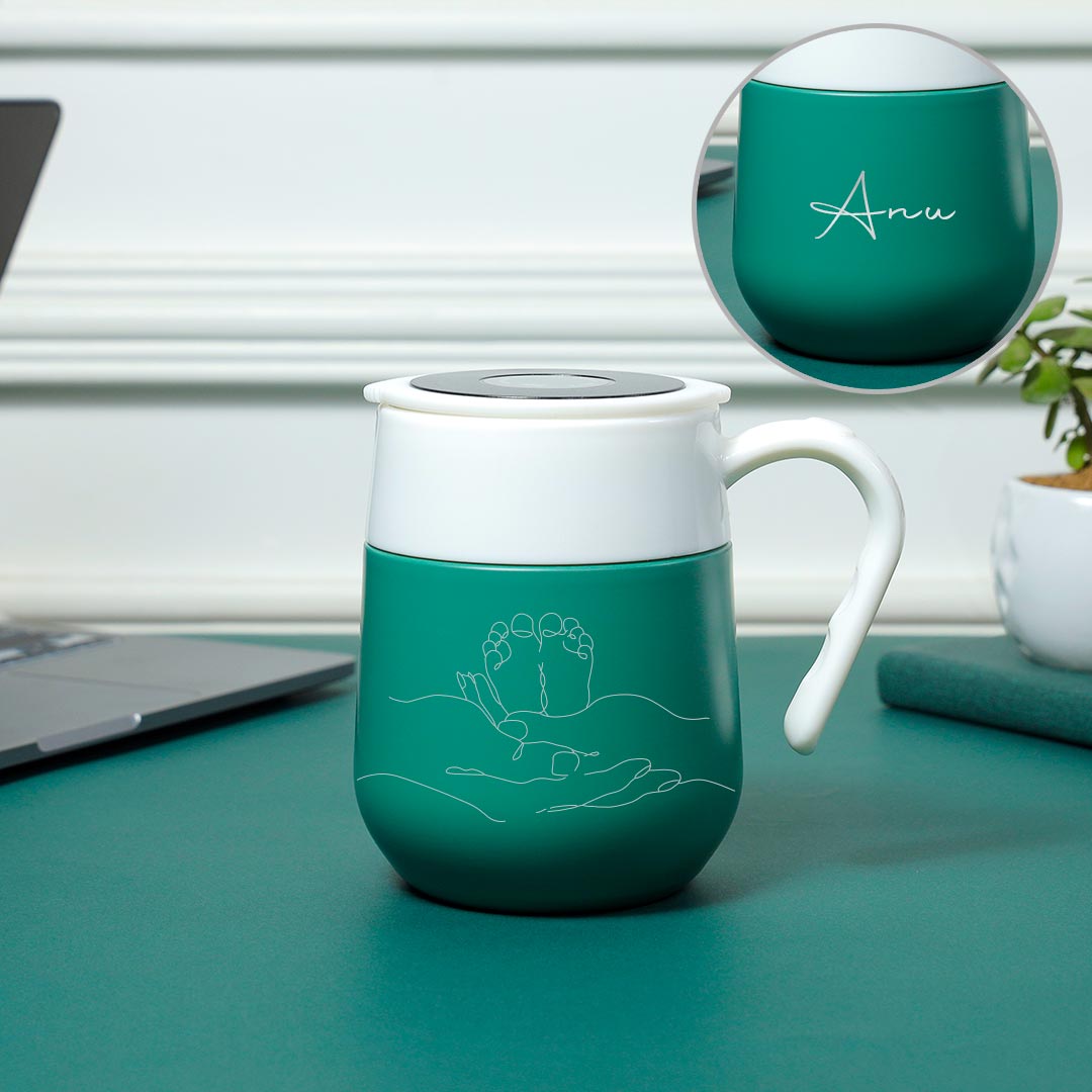 Personalized Elegant Coffee Mug For Mom