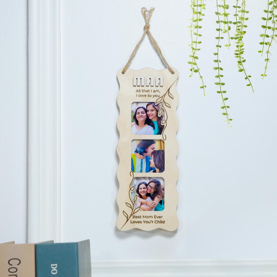 Send Personalized Hanging Photo Frame For MAA Online