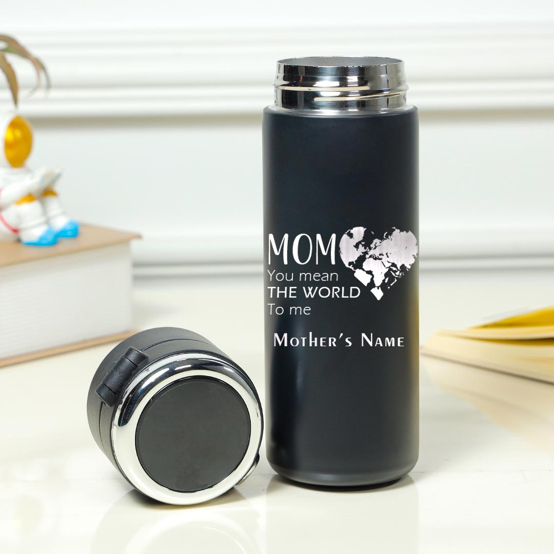 Personalized My Mom My World Tumbler