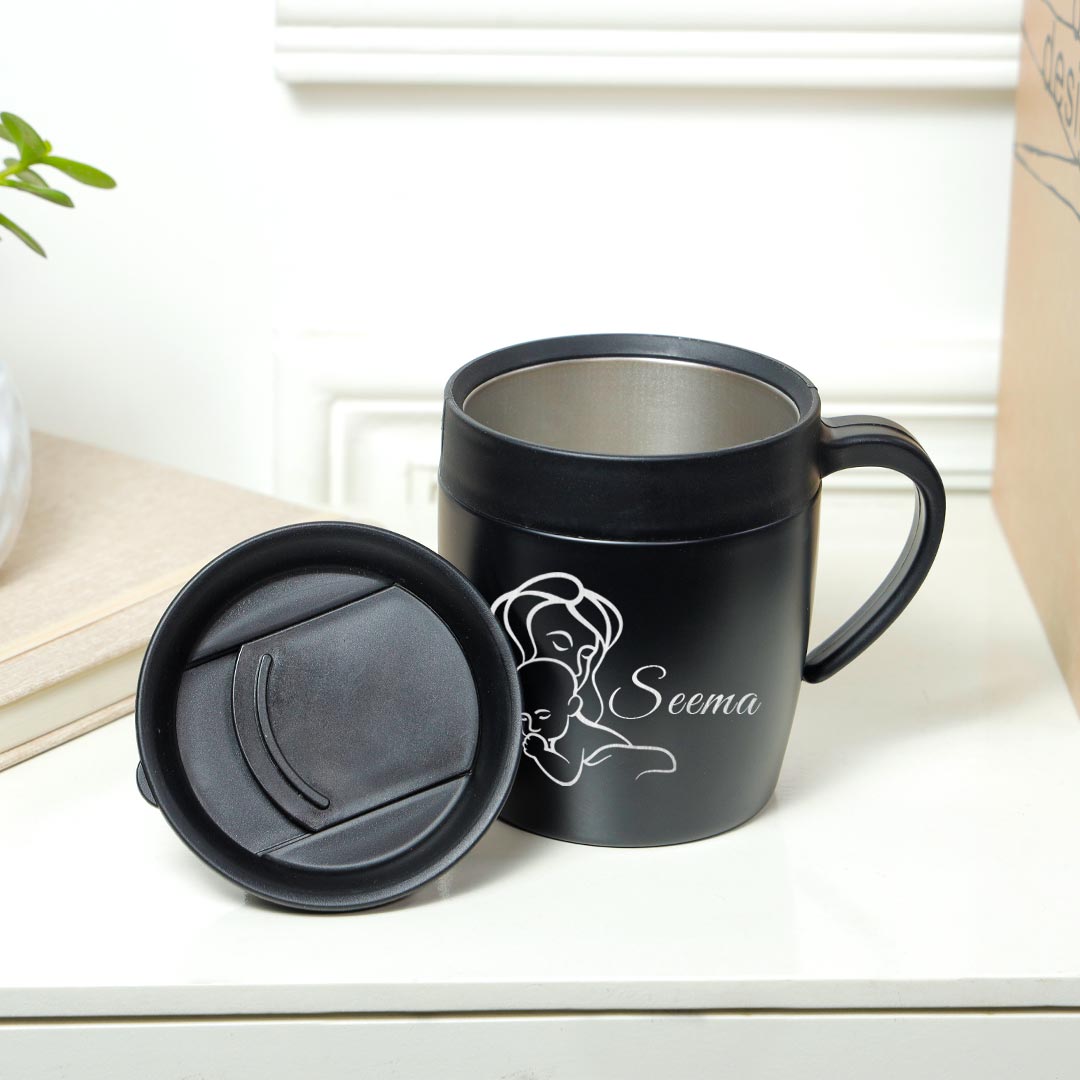 Personalized Stainless Steel Insulated Coffee Mug For Mom