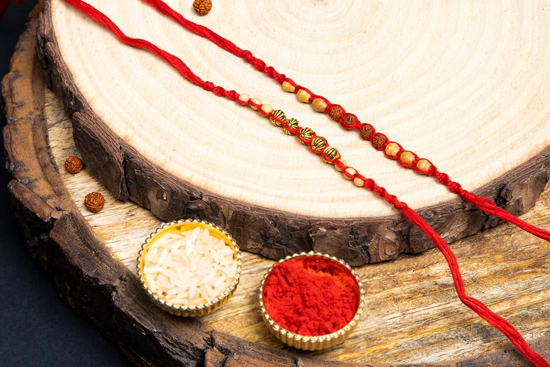 Spiritual rakhi combo Online