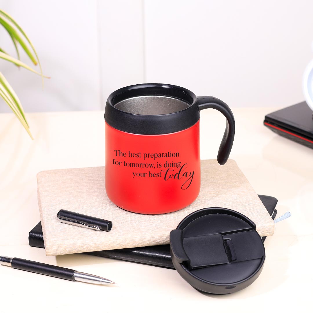 Red & Black Coffee Mug