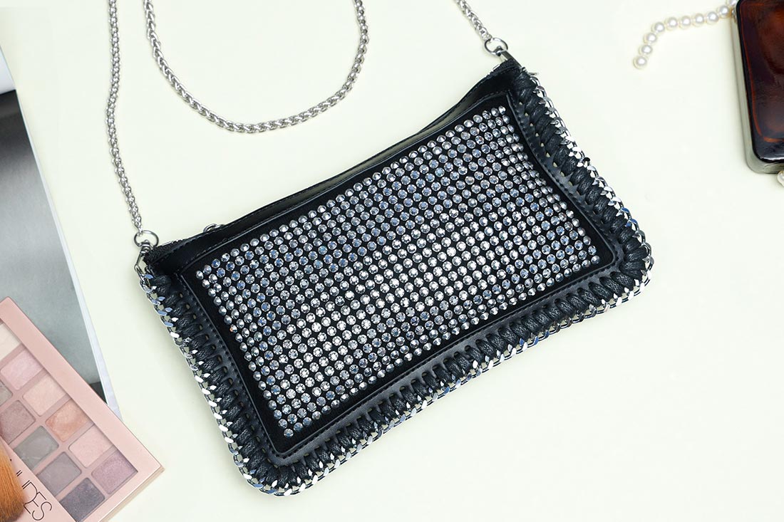 Buy Sequin Adorned Glamour Purse Online