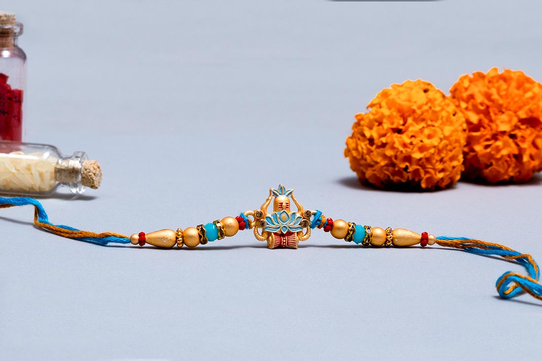 Shiva Rakhi Set