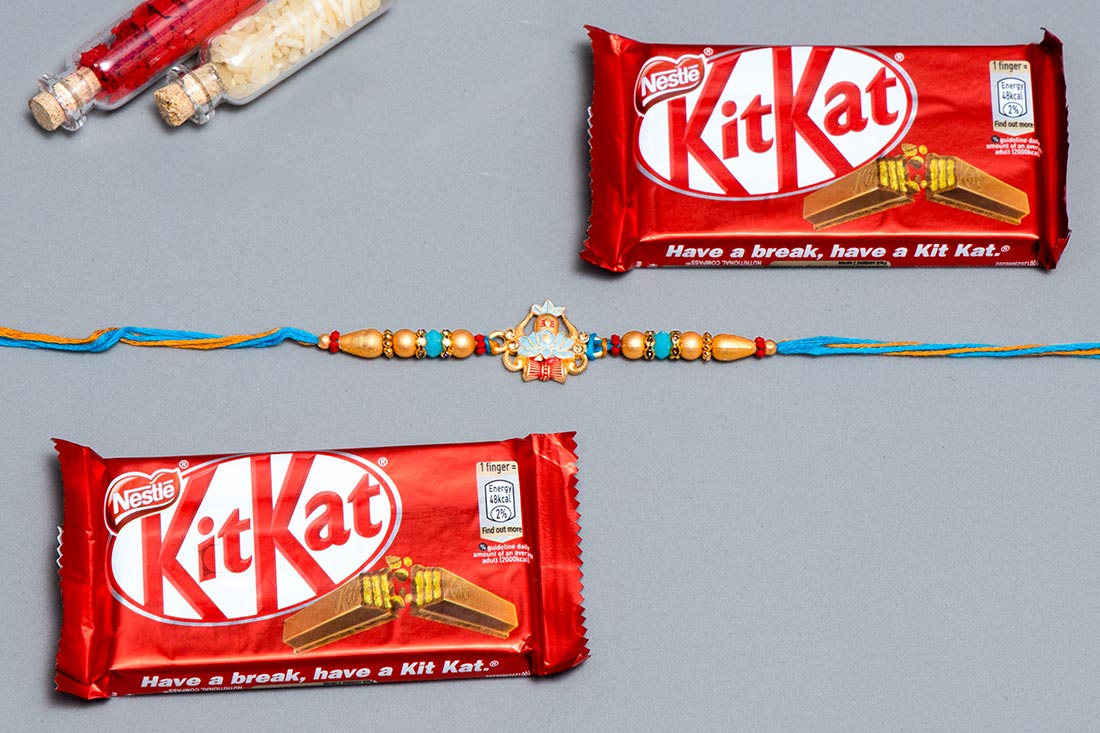 Shiva Rakhi Set Send Now