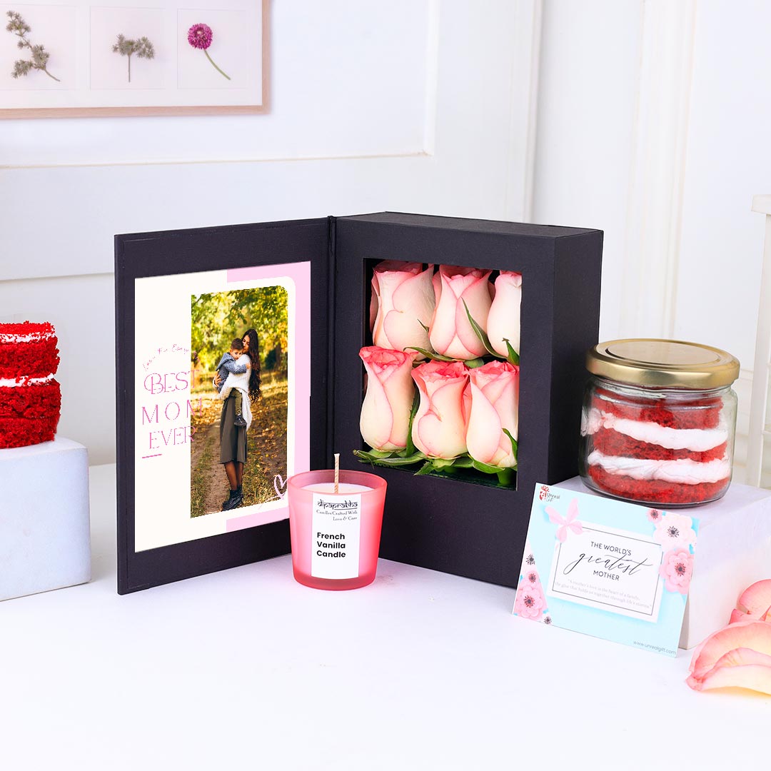 Trendy Cakes N Roses Delight