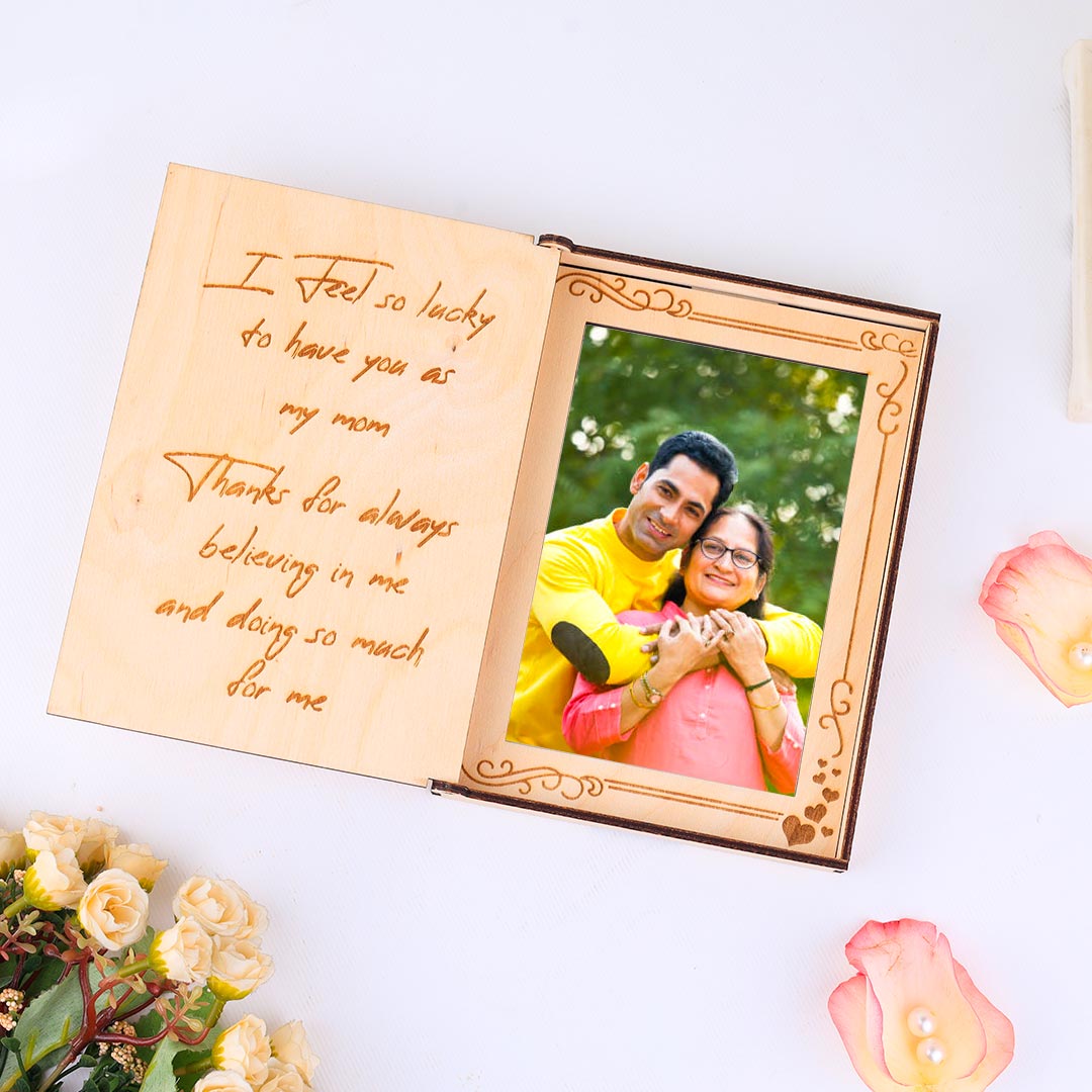 Wooden Photo Frame Gift Combo
