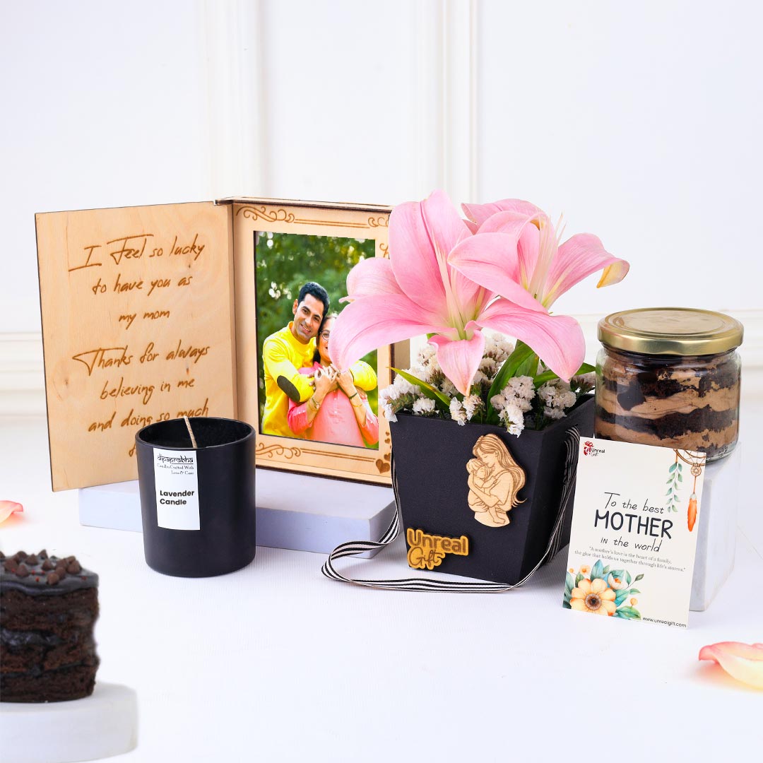 Wooden Photo Frame Gift Combo