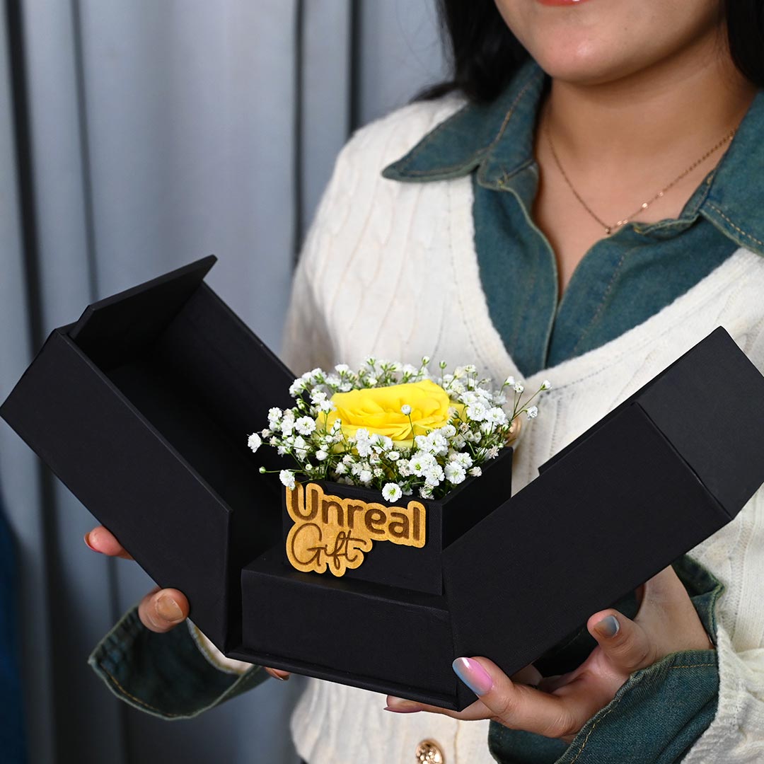 Yellow Rose Paradise Box Delivery